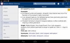 Dictionary - M-W Premium select screenshot 5/6