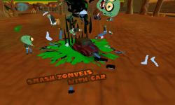 Halloween Car Zombie Smash screenshot 1/3
