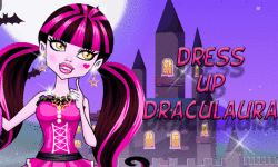 Dress up Draculaura monster on birthday screenshot 1/4