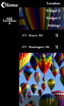 Air Balloon Weather and Clock screenshot 2/6