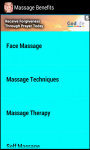 Massage Benefits screenshot 3/3