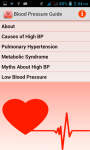 Blood Pressure Guide screenshot 1/3