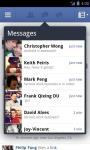 New Facebook chat app screenshot 2/6