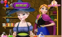Elsa and Anna Superpower Potions screenshot 1/4