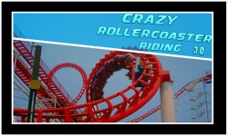 Crazy Roller Coaster Riding 3d screenshot 1/5