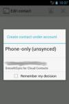 SmoothSync for Cloud Contacts extreme screenshot 4/6