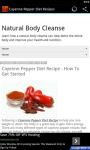 Cayenne Pepper Diet Tips screenshot 4/6