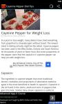 Cayenne Pepper Diet Tips screenshot 6/6