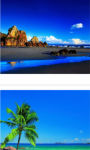 SEYCHELLES BEACH Wallpaper HD screenshot 2/3
