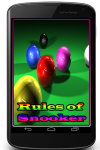 Rules of Snooker screenshot 1/3