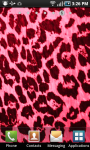 Hot Pink Leopard Print Live Wallpaper screenshot 1/3