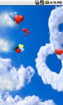 Love Heart Sky Live Wallpaper screenshot 1/5