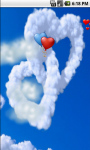 Love Heart Sky Live Wallpaper screenshot 3/5