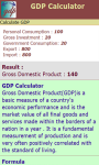 GDP Calculator screenshot 3/3