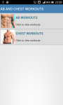 Abs And Chest Workouts screenshot 1/2