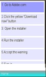 Adobe Flash Player Manual screenshot 1/1