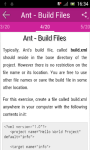 Learn Apache Ant screenshot 3/3