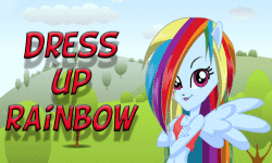 Dress up Rainbow pony screenshot 1/4