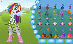 Dress up Rainbow pony screenshot 4/4