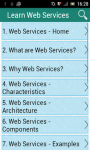Learn Web Services screenshot 1/3