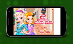 Elsa and Rapunzel Matching Outfits screenshot 1/4