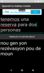 Language Translator Spanish to Haitian Creole   screenshot 3/4
