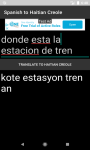 Language Translator Spanish to Haitian Creole   screenshot 4/4