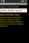 Cohalian French English Dictionary screenshot 1/3