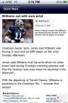 Dallas Cowboys 2010 News and Rumors screenshot 1/1