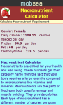 Macronutrient Calculator screenshot 3/3