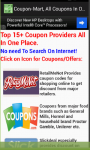 Coupon Mart Home Of Coupons Providers screenshot 1/6