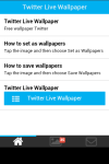 Twitter Live Wallpaper Free screenshot 2/5