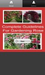 Guidelines For Gardening Rose screenshot 1/3