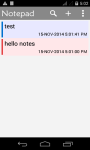 Colored Notepad screenshot 1/3