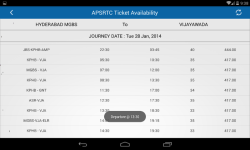 APSRTC Ticket Availability screenshot 5/6