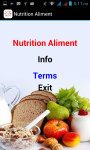 Nutrition Aliment screenshot 2/3