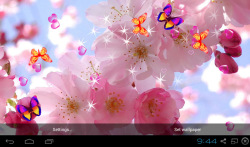 3D Sakura Wallpaper screenshot 3/5