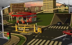 3D Car Transport Trailer  general screenshot 1/6