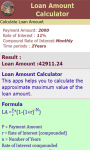 Loan Amount Calculator screenshot 3/3