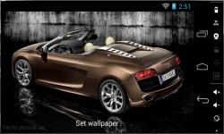 Awesome HD Car Live Wallpapers screenshot 2/4