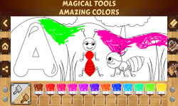 Animal Alphabet Coloring Book screenshot 3/5