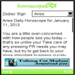 Horoscope Gold screenshot 2/4