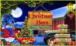 Free Hidden Object Games - Christmas Barn screenshot 1/4
