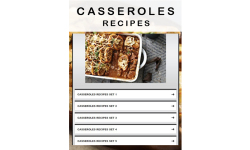 Casseroles recipe screenshot 1/3