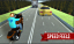 traffic moto racing 3D screenshot 1/4