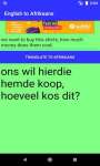 English to Afrikaans language translator screenshot 4/4