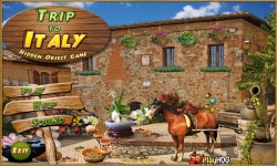 Free Hidden Object Game - Trip to Italy screenshot 1/4