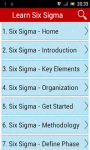 Learn Six Sigma screenshot 1/6