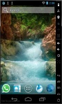 Turquoise Waterfall Live Wallpaper screenshot 1/2