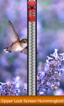 Zipper Lock Screen Hummingbird screenshot 1/6